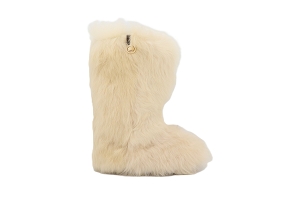  SHAMONE<br>BEIGE  Cuir Mouton Fourrée