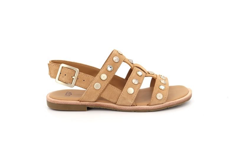 Ugg sandales nu pieds zariah 1090438 beige