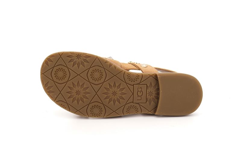 Ugg sandales nu pieds zariah 1090438 beige0020602_5