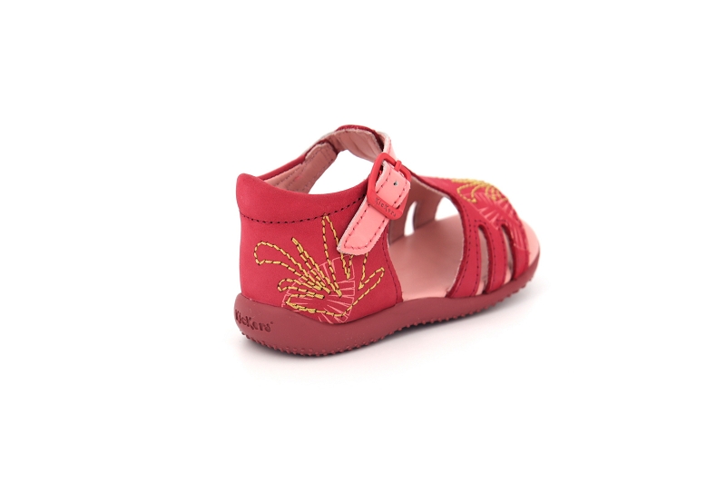 Kickers enf sandales nu pieds brio rose0032101_4