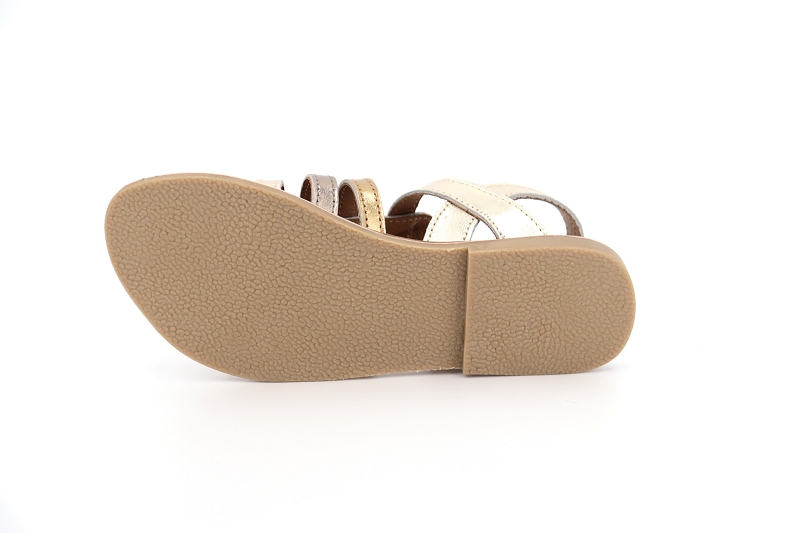 Little mary sandales nu pieds barbade dore0049702_5