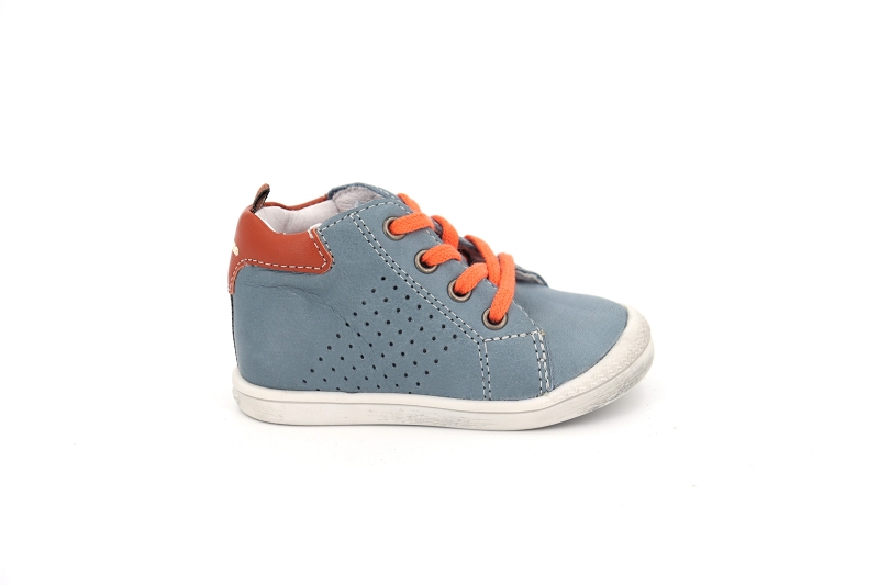 Babybotte chaussures a lacets feria bleu