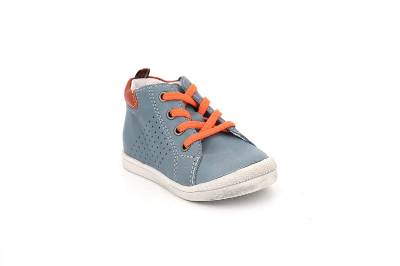 Babybotte chaussures a lacets feria bleu0054201_2