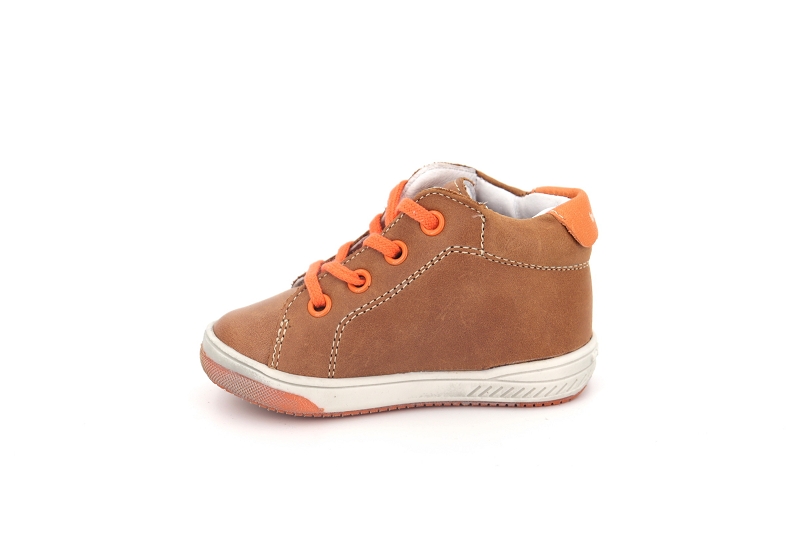 Babybotte chaussures a lacets ankara marron0055401_3