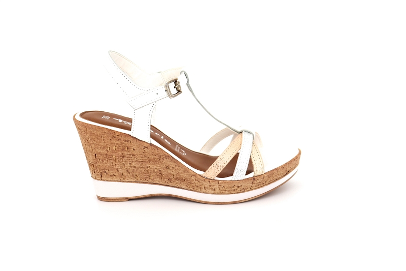 Tamaris sandales nu pieds 28347 doly blanc