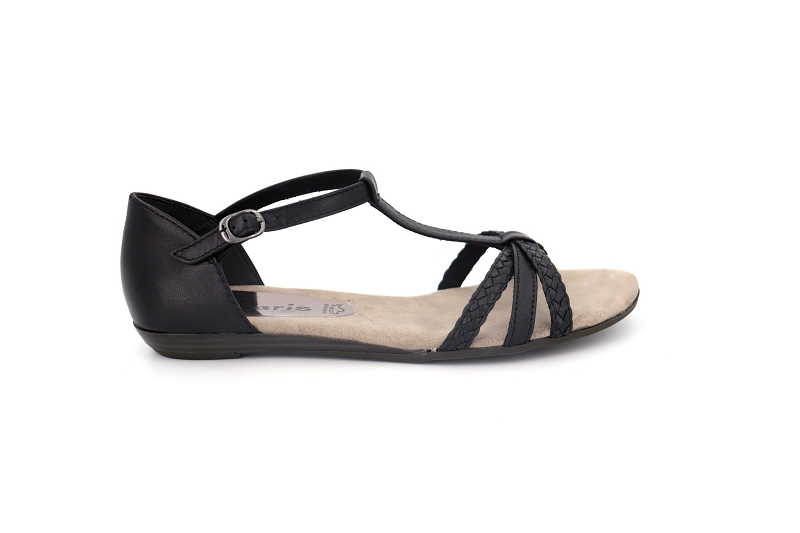 Tamaris sandales nu pieds 28137 bul noir