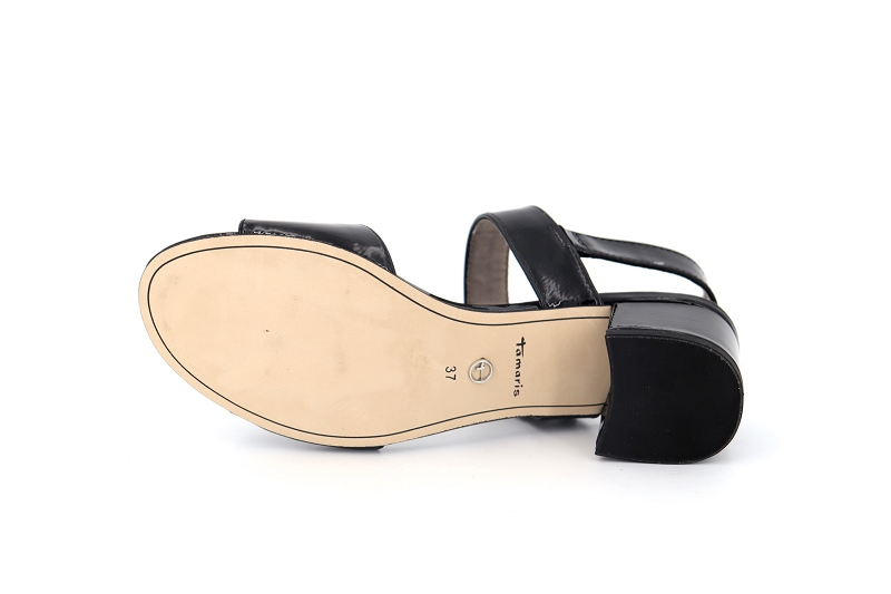 Tamaris sandales nu pieds 28211 gap noir0059005_5