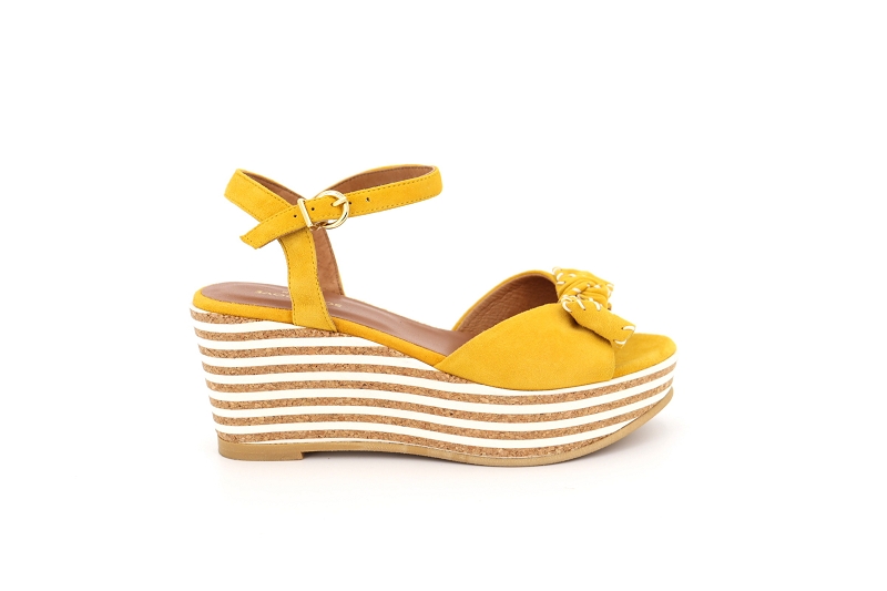 Schmoove woman sandales nu pieds ariel anckle jaune