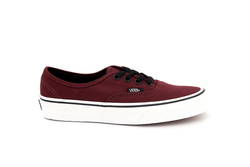 Vans baskets authentic vee3blk bordeaux