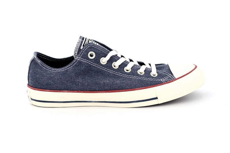 Converse baskets ctas stone wash bleu