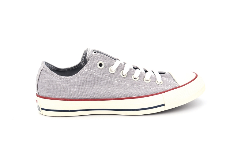 Converse baskets ctas stone wash gris