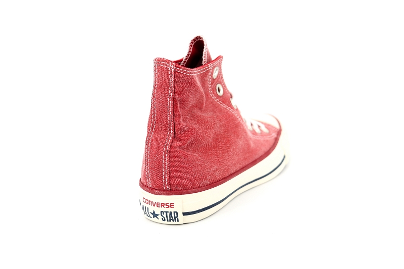 Converse baskets ctas stone wash rouge0076303_4