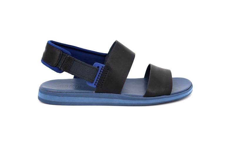 Camper sandales nu pieds espray bleu