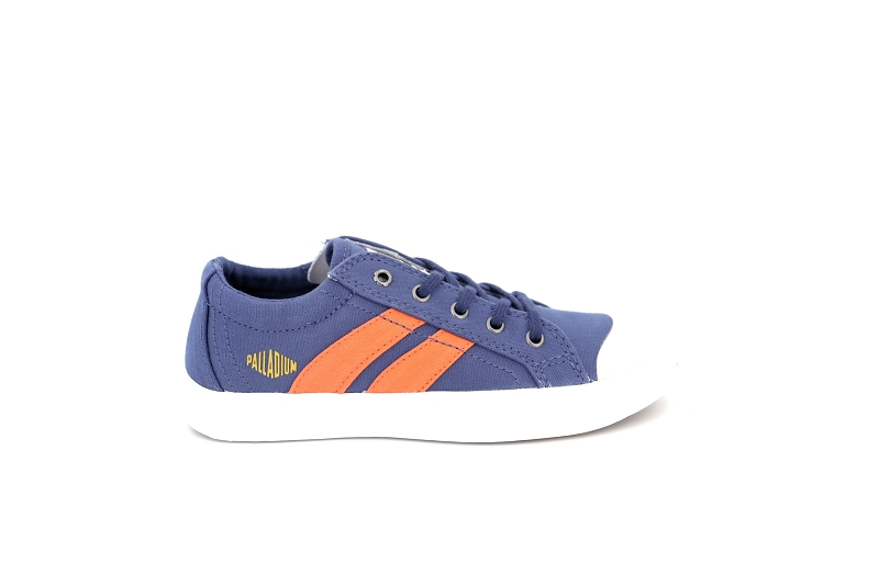 Palladium enf baskets pl flamme bleu