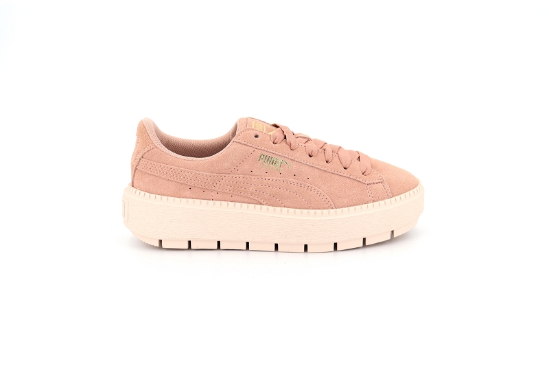 Puma famille pateforme trace 365830 rose