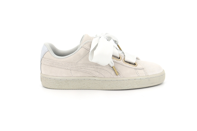 Puma baskets heart satin 362714 gris