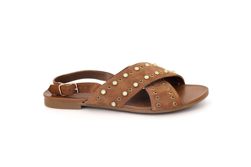 Inuovo sandales nu pieds 8416 isa marron