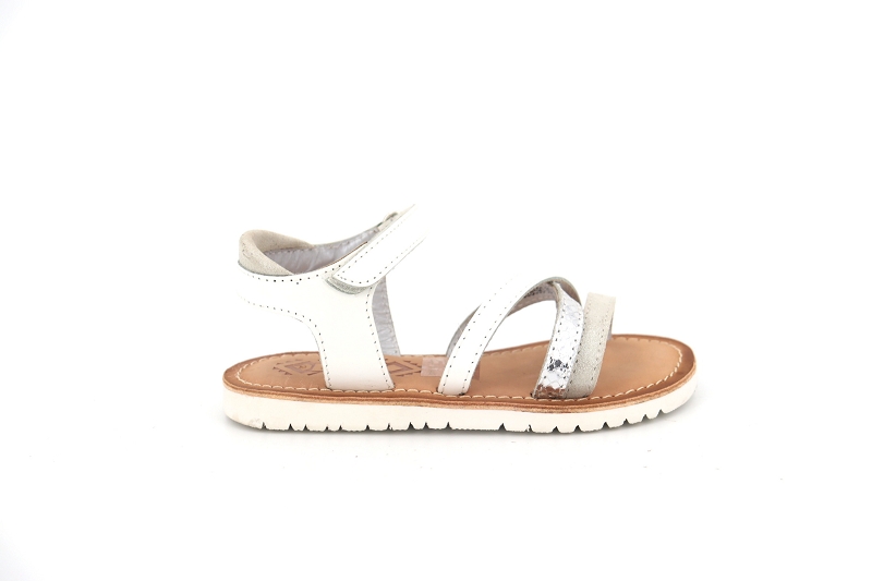 Mod8 sandales nu pieds shell blanc