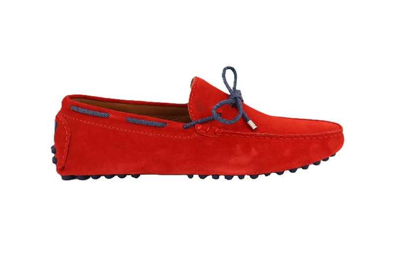 Bobbies mocassins lereveur rouge