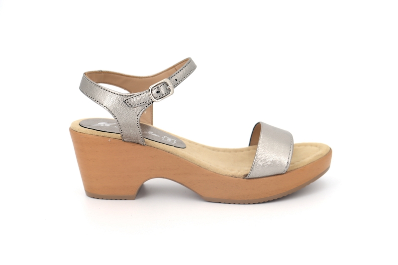 Maria jaen sandales nu pieds 6580 f633 nova argent