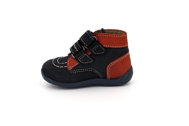 Kickers enf chaussures a scratch bonkroa° bleu0215501_3