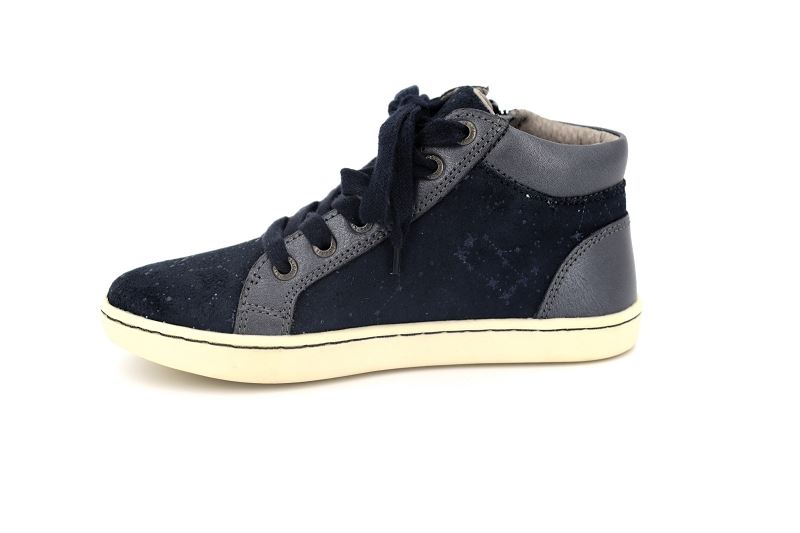 Kickers enf baskets lyluby bleu0216401_3