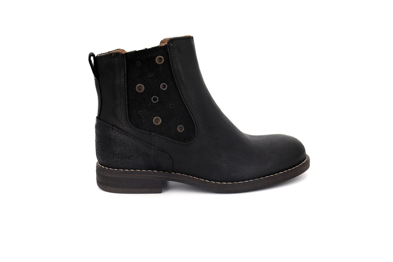 Kickers enf boots et bottines smad noir