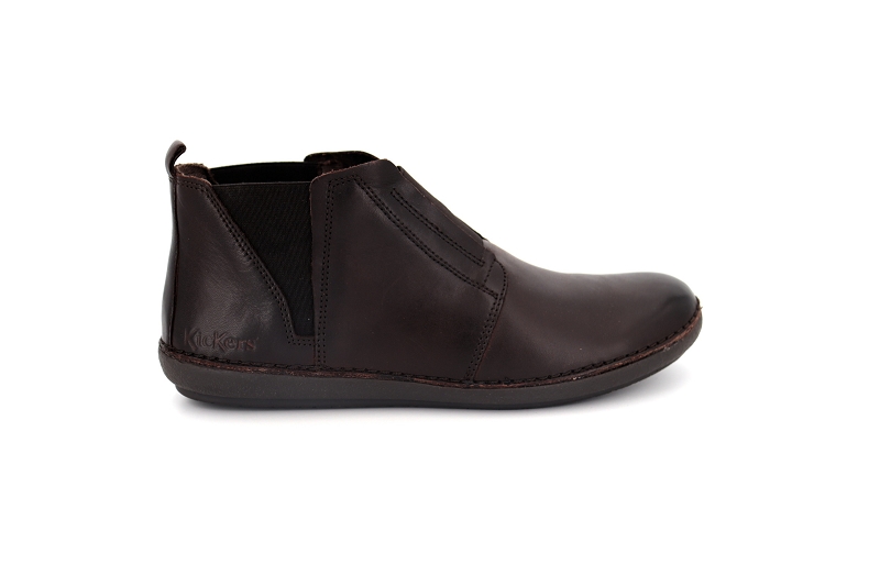 Kickers boots et bottines fonzine 654120 marron