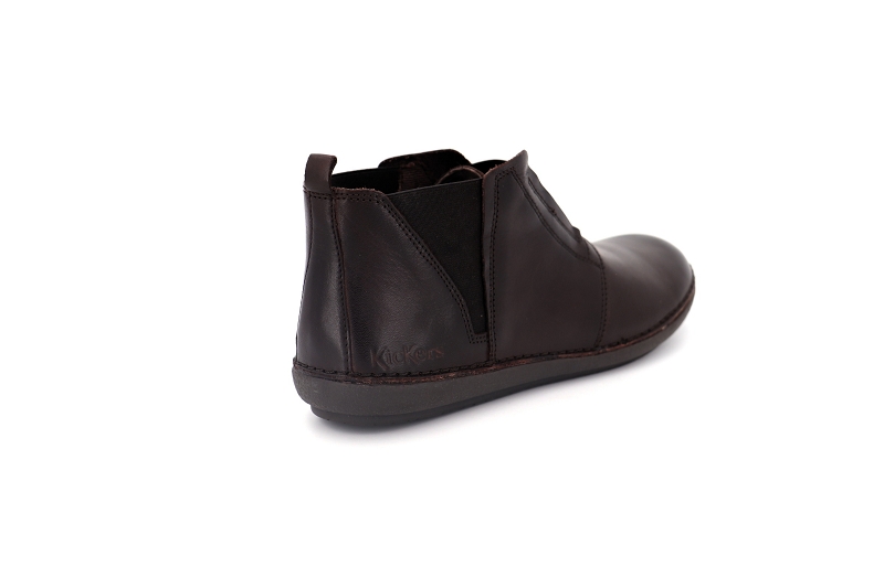 Kickers boots et bottines fonzine 654120 marron0220501_4