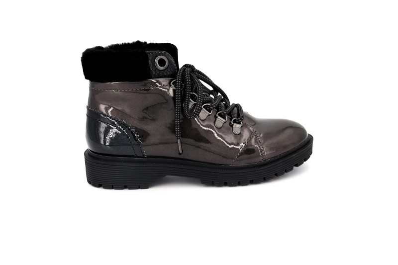 Armistice boots et bottines rock mid noir