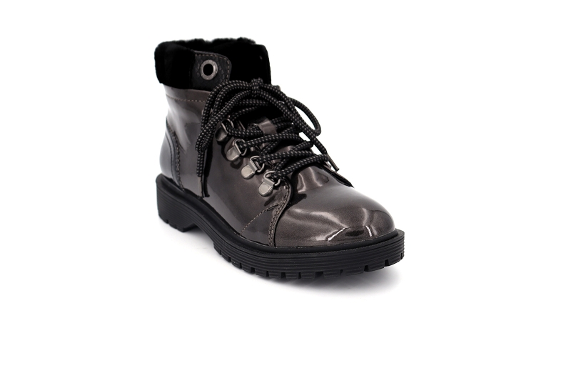 Armistice boots et bottines rock mid noir0261101_2
