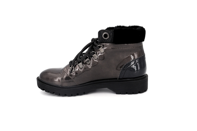 Armistice boots et bottines rock mid noir0261101_3