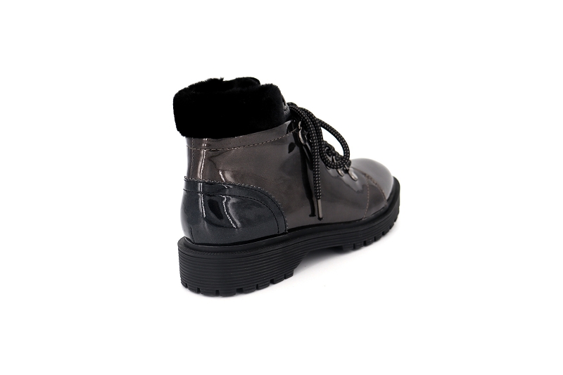 Armistice boots et bottines rock mid noir0261101_4