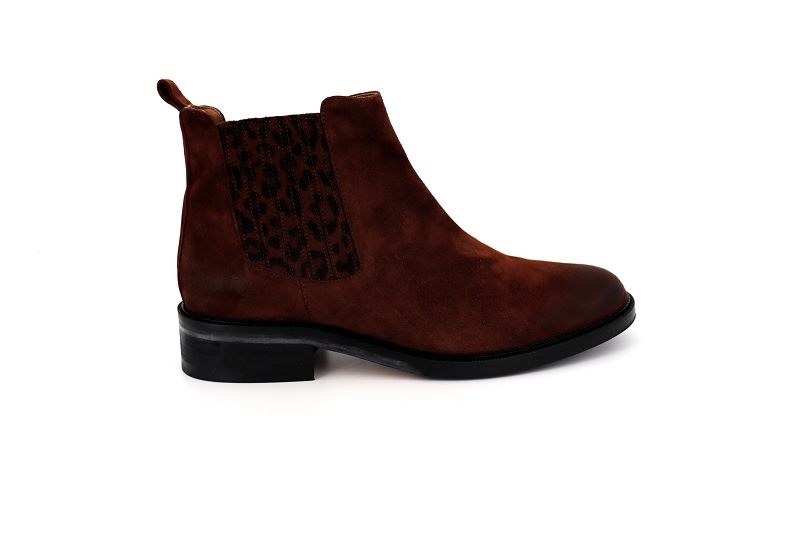 Schmoove woman boots et bottines candide chelsea marron