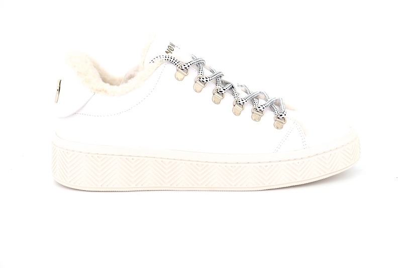 No name baskets ginger sneaker blanc