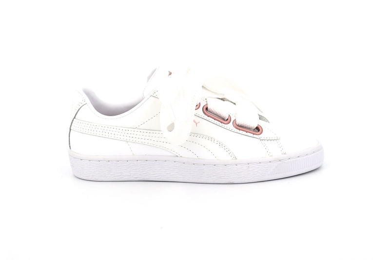 Puma baskets heart leather 367817 blanc