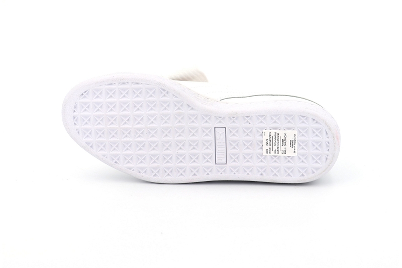 Puma baskets heart leather 367817 blanc0276201_5