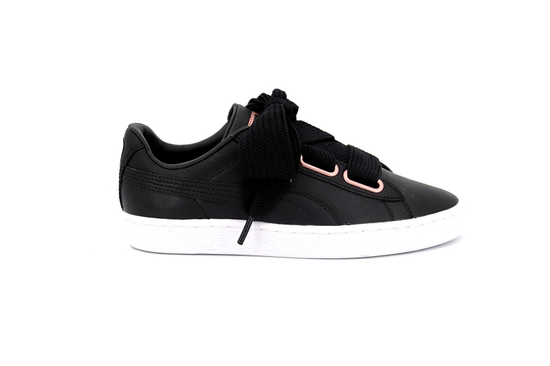 Puma baskets heart leather 367817 noir