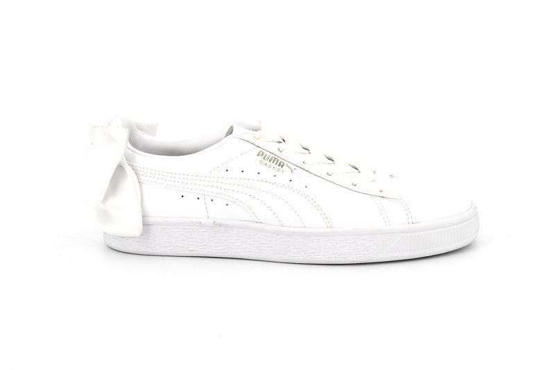 Puma baskets suede bow 368118 blanc