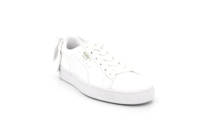 Puma baskets suede bow 368118 blanc0276801_2
