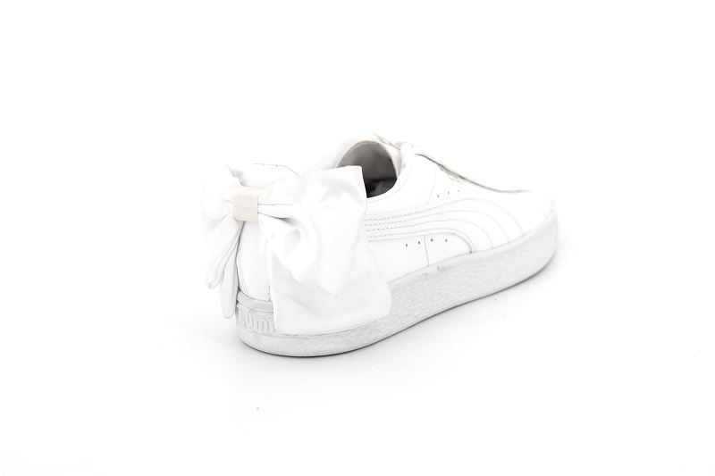 Puma baskets suede bow 368118 blanc0276801_4