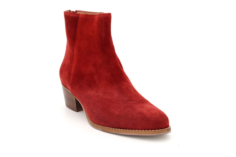 Ngy boots et bottines joy rouge0301202_2