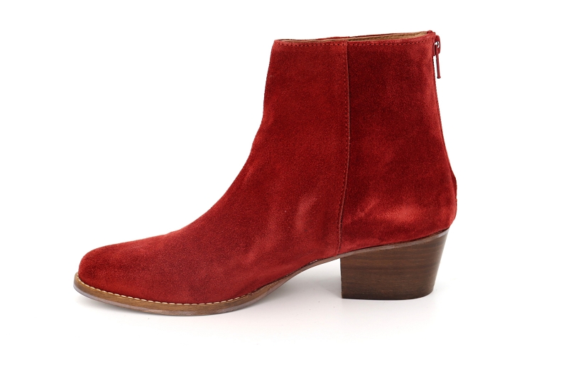 Ngy boots et bottines joy rouge0301202_3