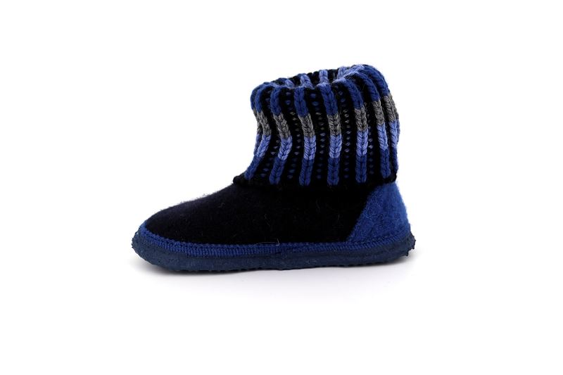 Giesswein chaussons pantoufles kronau bleu0325001_3