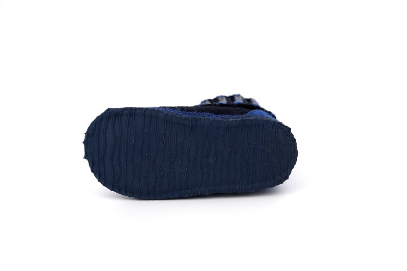 Giesswein chaussons pantoufles kronau bleu0325001_5