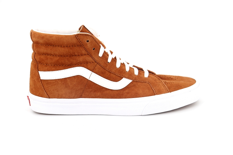 Vans baskets montantes sk8 hi reissue marron