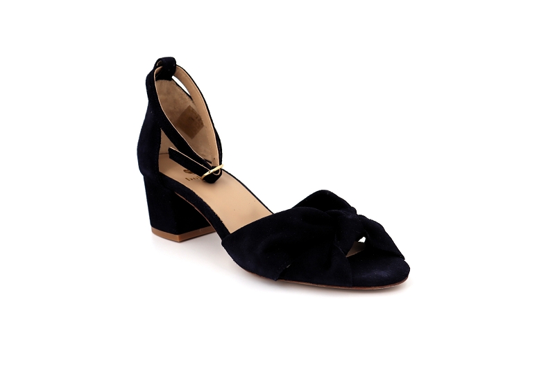 Bobbies sandales nu pieds la charmante bleu0407801_2