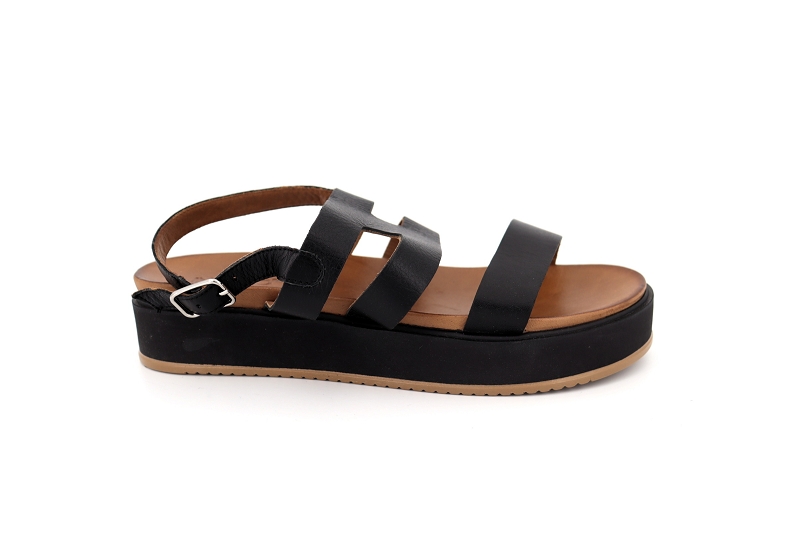 Inuovo sandales nu pieds 112006 tahiti noir