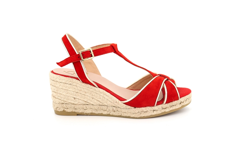 Kanna sandales nu pieds 0559 lola rouge