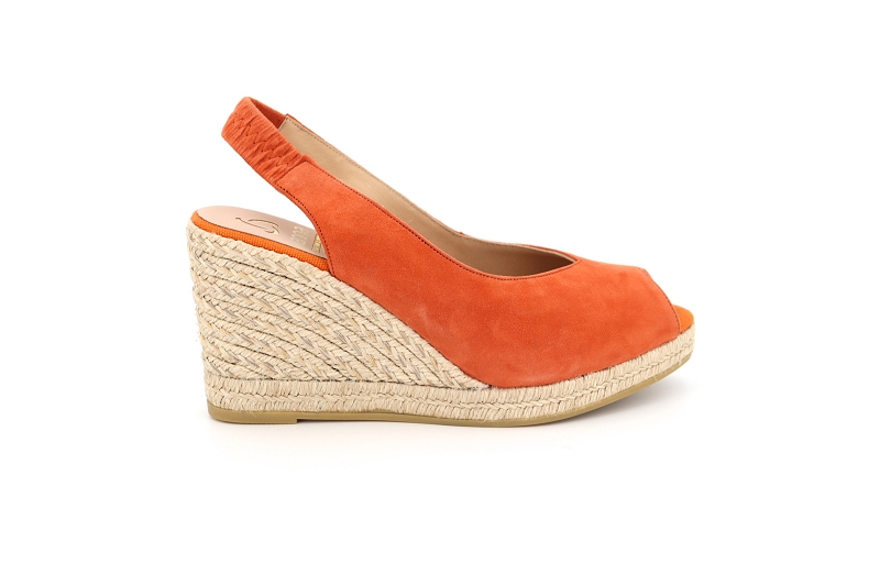 Kanna sandales nu pieds 9235 juliette orange